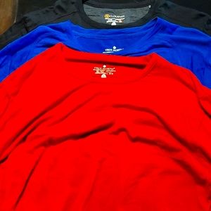 3 merino wool baselayer shirts